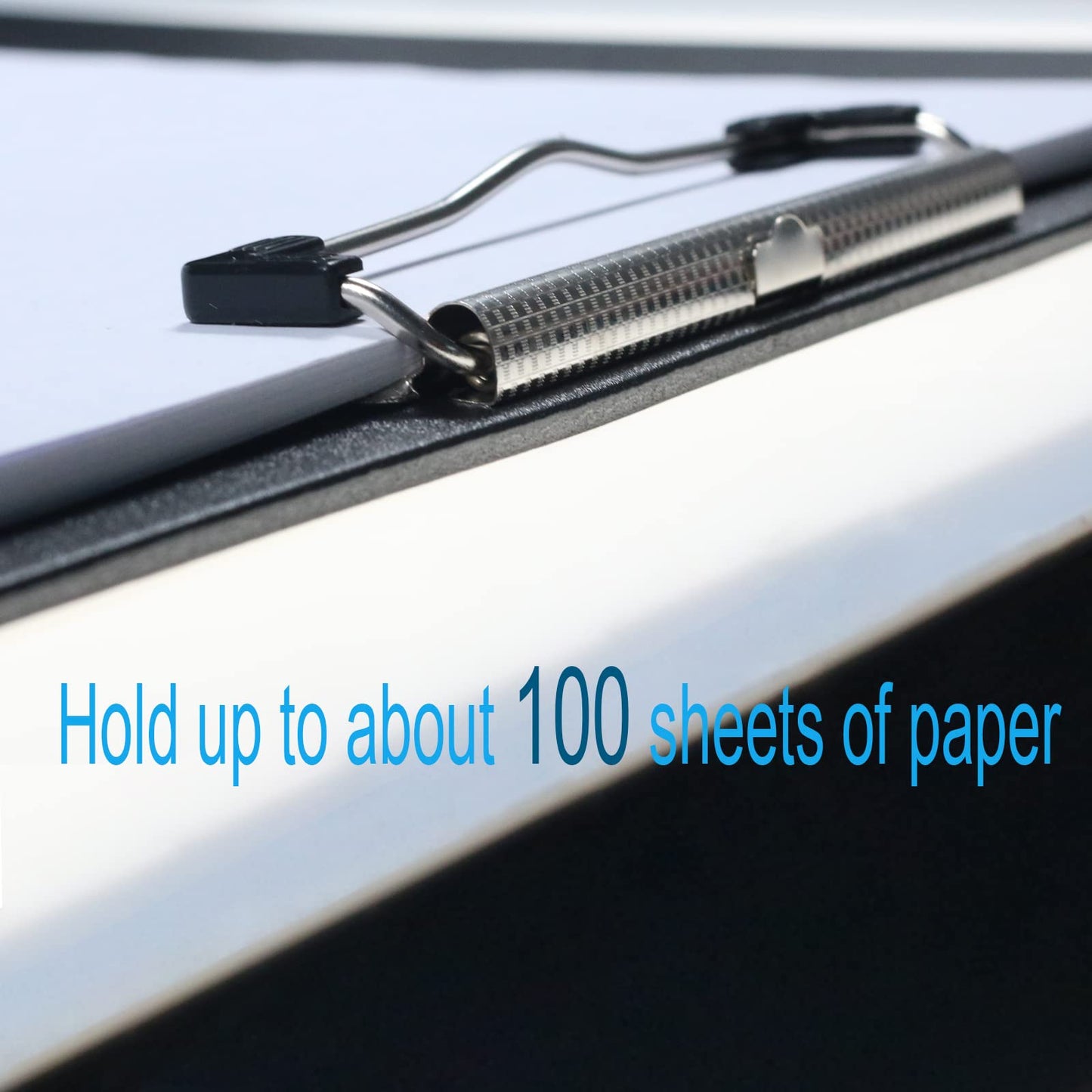 Acocony 11x17 clipboard Double Clip Extra Large Clipboard Low Profile Clip 11 x 17 Clipping Board Light Weight Not Fragile Plastic Black Pack of 1