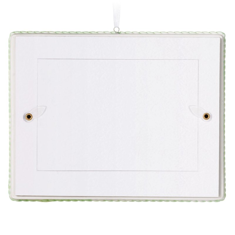 Hallmark Keepsake Christmas Ornament 2022, Rocking Our World Sonogram Picture Frame, Porcelain