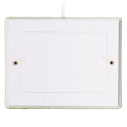 Hallmark Keepsake Christmas Ornament 2022, Rocking Our World Sonogram Picture Frame, Porcelain