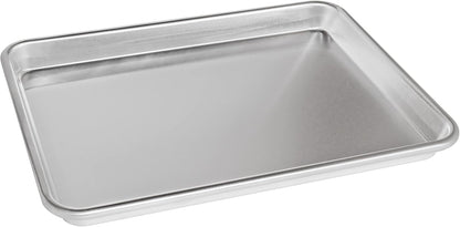 Fat Daddio's Natural Aluminum Quarter Sheet Pan - 2-Pack for Baking