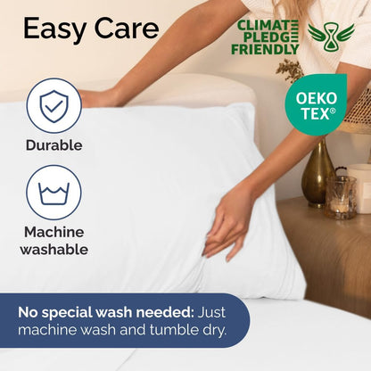 Ultra Soft Twin Size 3 Piece Sheet Set by [Brand Name] - Cooling, Wrinkle-Free Bedding - Fits 8-16 Inch Mattresses - Breathable, Hotel Luxury in Bright White