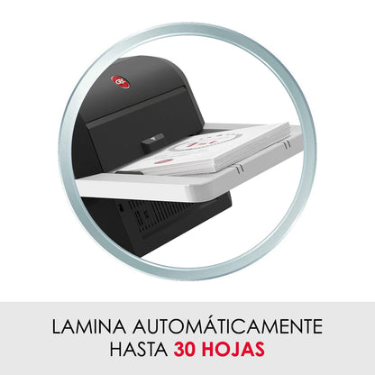 GBC Foton 30 Automated Pouch-Free Laminator, 9.6" x 22.7" x 18.8", Starter Film-Cartridge Included (FOTON30120NA)