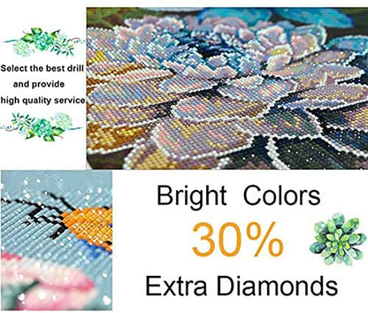 DIYPAINTING DIY 5D Diamond Painting by Number Kits for Adults and Kids Wizard of Oz 16x20 Painting Cross Stitch