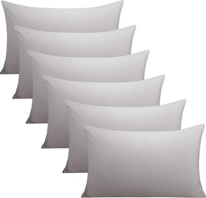 FLXXIE Microfiber Queen Pillowcases - Ultra Soft, Wrinkle & Fade Resistant | 20x30 Inches, Smoky Grey