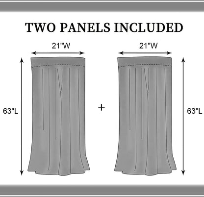 TKUYO 2 Sets, 42"x63" Inch Superhero City Curtains, Comic Night Starry Skyline Cityscape Buildings Comic Blackout