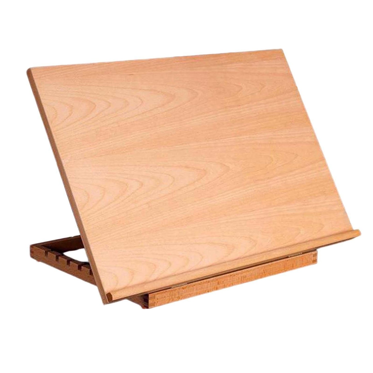 Portable Painting Easel Reading Rack Artist, Support Lightweight Desktop Foldable Wood Retro Style, Holder, Drawing Board for Sketching/1932