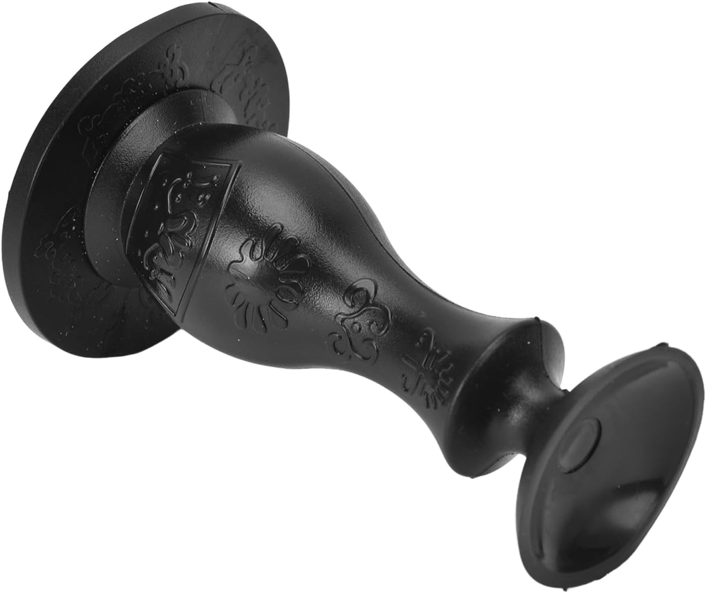Washer Door Stopper, Rubber Soft Convenient Washing Machine Door Prop with Suction Cup (Black)