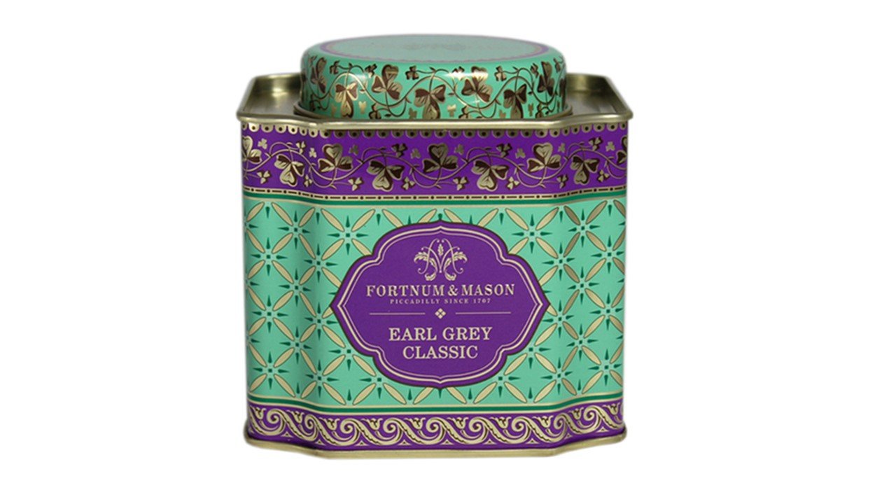 Fortnum & Mason Earl Grey Loose Leaf Decorative Caddy, 125g