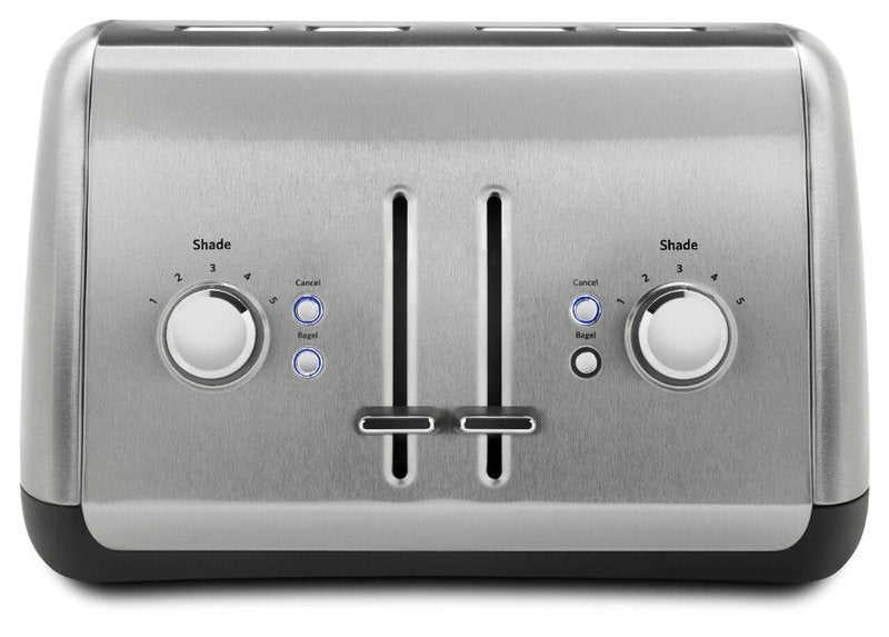 KitchenAid 4 Slice Manual Lift Toaster KMT4115SX, Stainless Steel