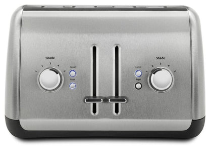 KitchenAid 4 Slice Manual Lift Toaster KMT4115SX, Stainless Steel