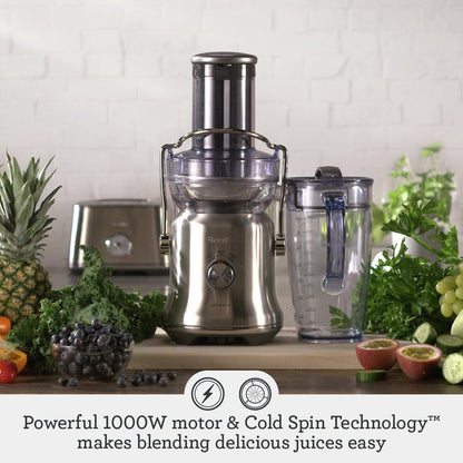 Breville BJE530BSS Juice Fountain Cold Plus, 70 fl oz, Brushed Stainless Steel