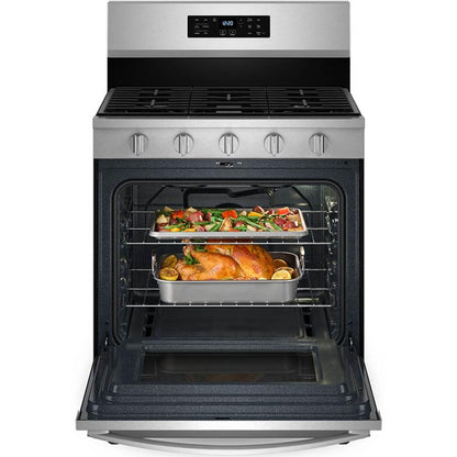 Whirlpool WFGS5030RZ 5 Cu. Ft. Stainless Built-In Gas Range