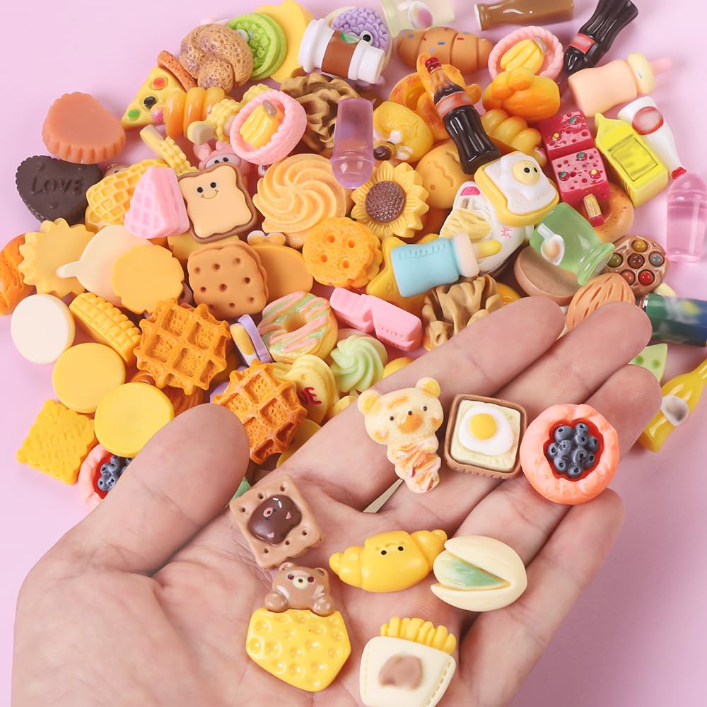 DULEFUN 143pcs Mini Shopping Cart Basket Miniature Food Drink Bottle Toys, Supermarket Shelve Metal Handcart Cash Register for Dollhouse Store AccessoryPretend Play Cosplay Game Kids Party Favor
