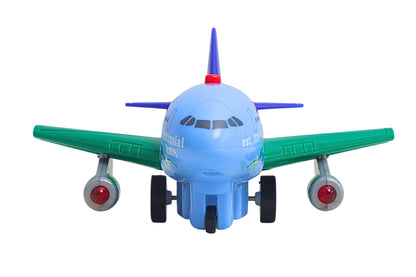 Daron Colorado Pullback Airplane – Light & Sound Jet Toy with Electronic Take-Off, 4¼-Inch Plastic Aircraft for Kids Ages 3+