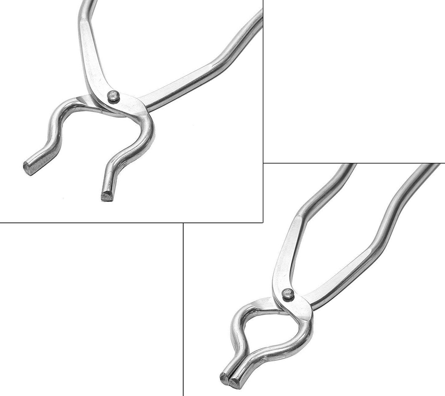 Stainless Steel Tongs/Utensil Holder with Handle, Smart Kitchen Tool for Cooking