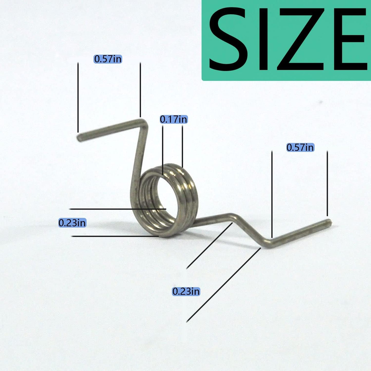 French Refrigerator Door Metal Torsion Spring for Samsung Models DA81-01345B RF267AFWP RF267HERS RF268ABBP RF268ABPN
