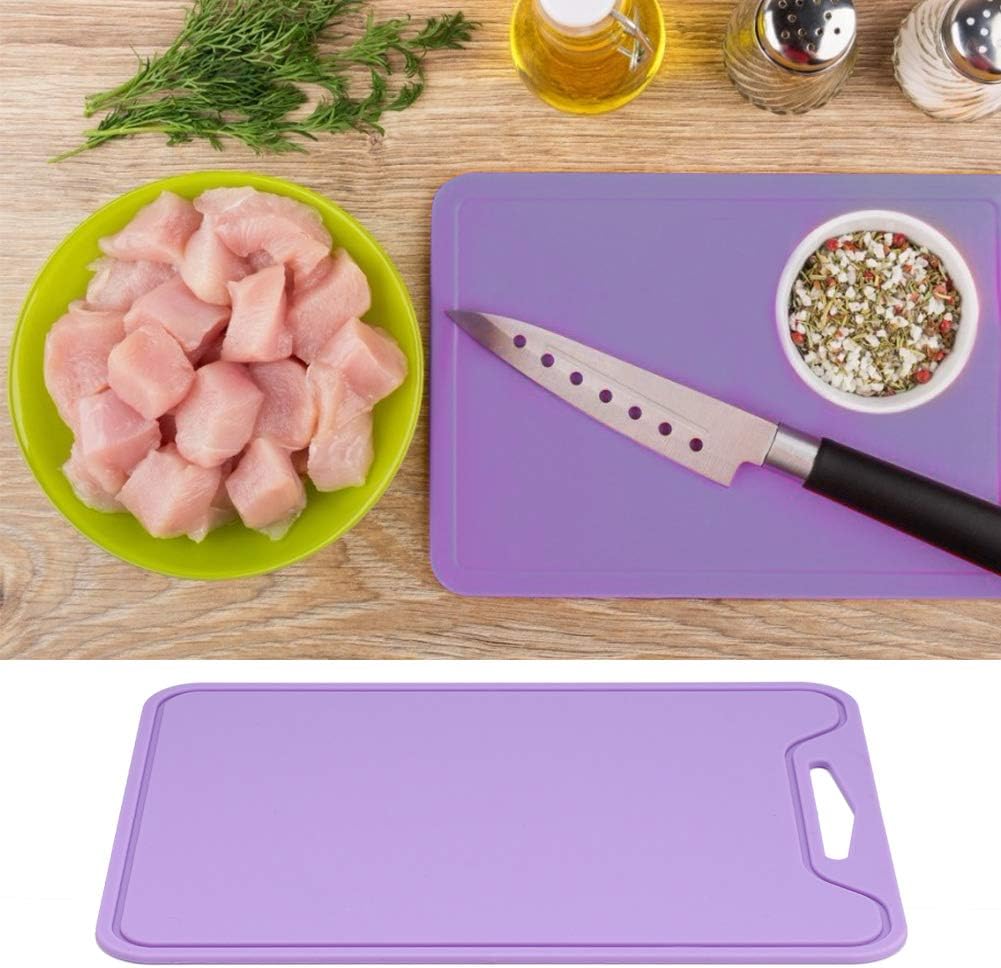 Food Grade Silicone Cutting Board, Flexible Chopping Board for Home Kitchen Use, Ideal for Fruits and Vegetables