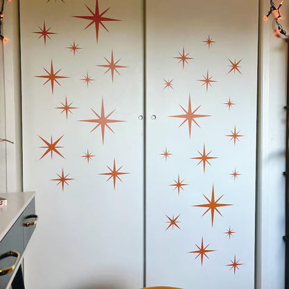 Large Star Stencil for Painting Reusable Paint Stencils for Walls Twinkle Star Wall Drawing Stencils for Painting on Wood Craft Canvas Fabric Home Decoration(Twinkle Stars)