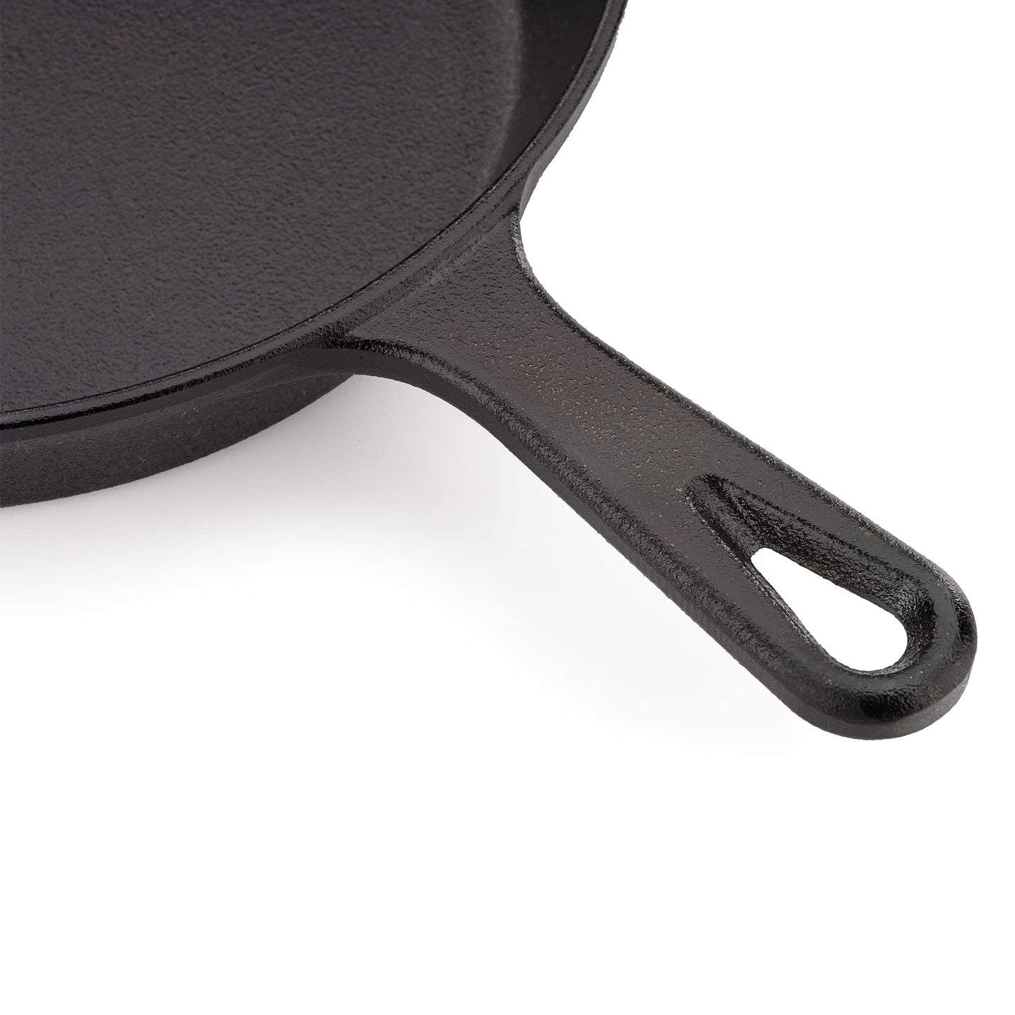 Mercer Culinary Pre-Seasoned Cast Iron Skillet, 10.25-Inch