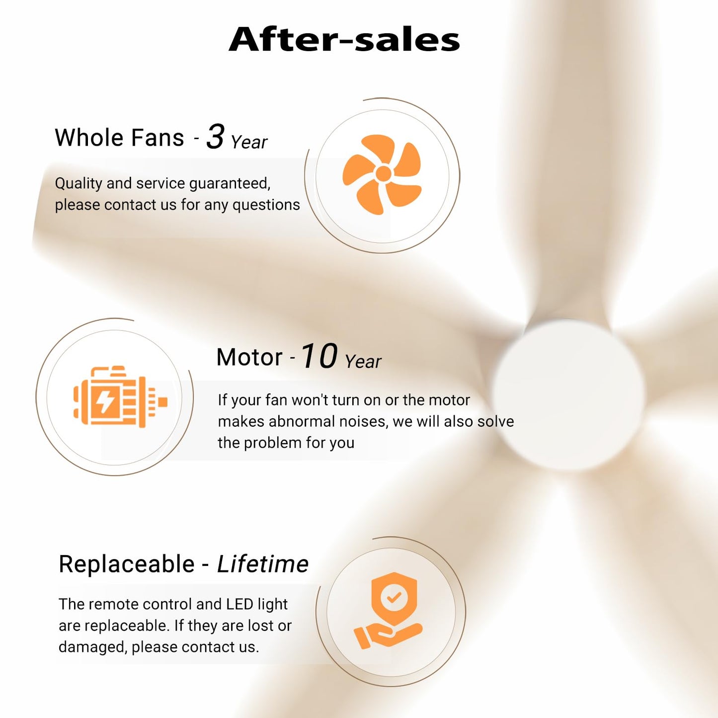 LEDLUX 54" Ceiling Fan with Light - Low Profile Flush Mount Ceiling Fan, 6-Speed Remote Control, Solid Wood, Quiet Reversible DC Motor, Wood/White Finish, for Bedroom, Living Room, Porch