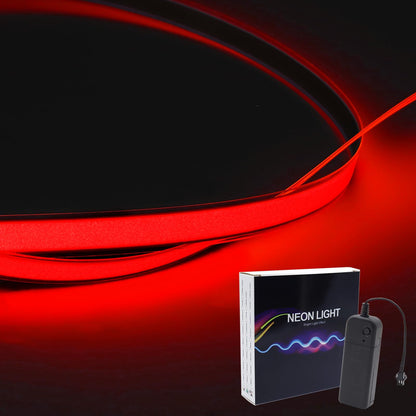 Flexible Led Panel,Electroluminescent Panel Sheet EL Tape Cuttable Soft for Mask Eye Cosplay Party Decor DIY-Continuous/Slow Flash/Fast Strobe 3x24 cm Lightblue (red, 1 * 1)