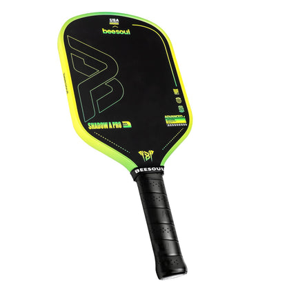 Beesoul Professional Pickleball Paddles – 4th Gen Thermoformed Core– Charged Surface Technology for Power & Feel – T800 Carbon Fiber – USAPA Approved - NFC Chip