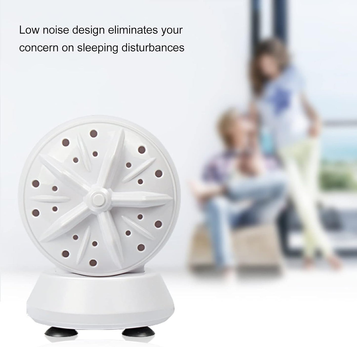 Portable Mini USB Washing Machine for Small Clothes, Underwear, Baby Clothes with Double Washing Power for Travel