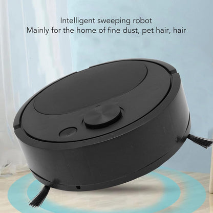 Luqeeg Robot Vacuum Cleaner, USB Charging Smart Sweeping Robot, Strong Suction Sweeper Vacuum for Wooden Flooring, Low