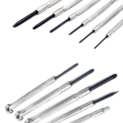 NSZETZ 11PCS Mini Precision Screwdriver Set, Small Tools with 11 Size Flathead and Phillips Kit, Professional Magnetic Repair Tool for Jewelry, Ring Doorbell, Watch, iPhone, Toys, Computer, Eyeglass