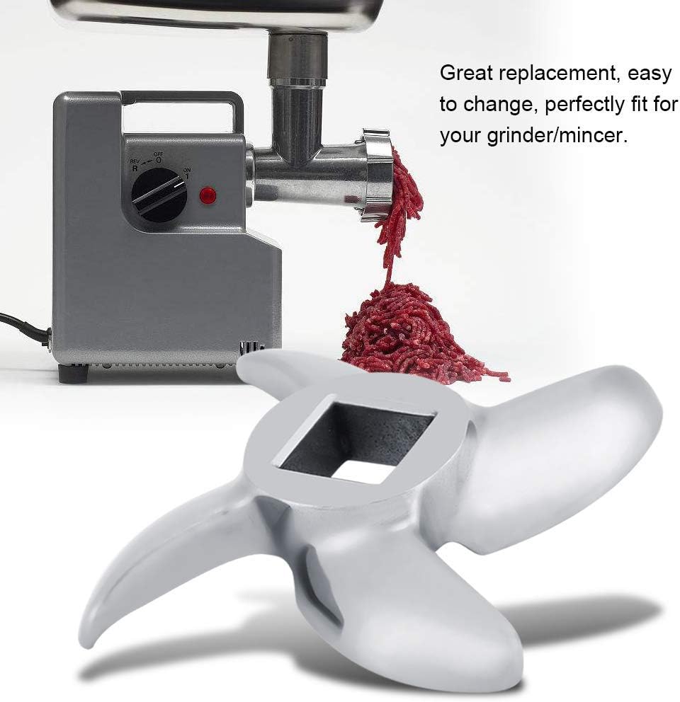 Fdit Stainless Steel Meat Grinder Blade Mincer Knife Replacement Accessories 1Pcs (22#)