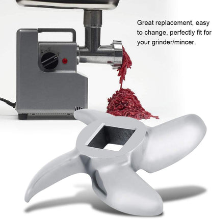 Fdit Stainless Steel Meat Grinder Blade Mincer Knife Replacement Accessories 1Pcs (22#)