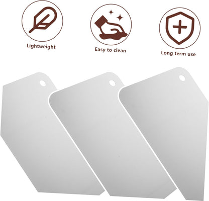 Stainless Steel Cutting Board, Oversized Dough Board, Metal Maple Chopping Board for Kids Makeup