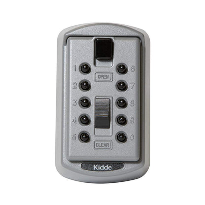 Kidde AccessPoint KeySafe Original Slimline Push Button Combination Permanent Key Lock Boxes, 2-Key (2 pack)