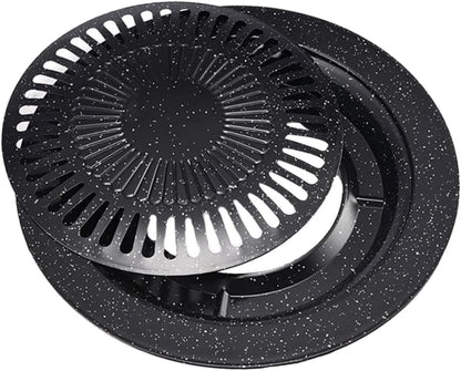 Portable Gas Stove Iron Baking Pan, Korean BBQ Grill, Non Stick Grill Pan, Carbon Steel Cake Pan