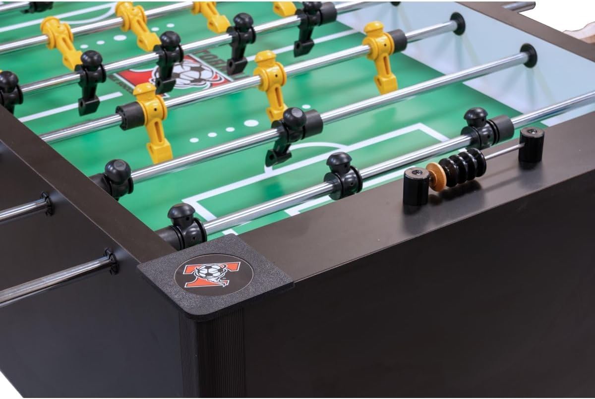 Tornado Classic II Foosball Table Soccer Game (Black) (Classic II)
