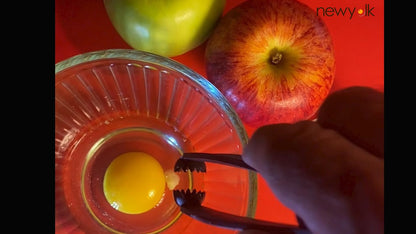 The Original Egg Tool. Engineered to instantly pick up that nasty glob of chalaza membrane off egg yolks. Picks up broken eggshell fragments with ease. Essential Kitchen Tool for food competitions.