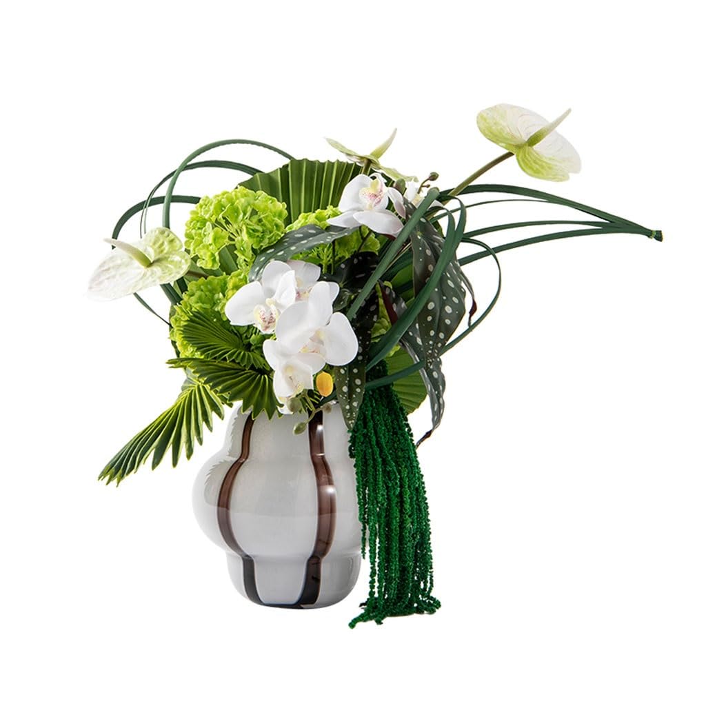 Artificial Bonsai Tree Modern Light Luxury Simulation Flower Art Decoration Table Fake Flower Sales Office Negotiation Table Coffee Table Hotel Decoration Flower Artificial Plant Bonsai Tree