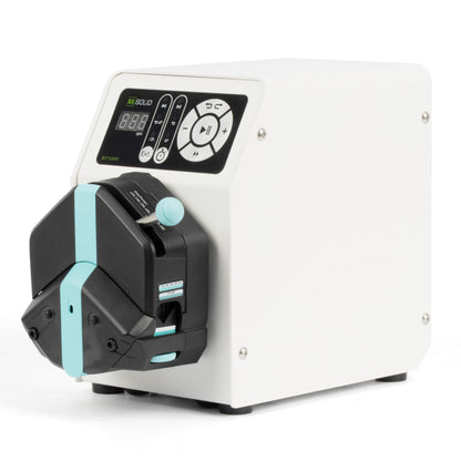 U.S. Solid Single-Channel Variable-Speed Peristaltic Pump – 0.1-150 RPM (0.18-270 mL/min) with 2 Tubing Sizes (15#,24#) Ideal for Lab, Industrial, and Medical Applications