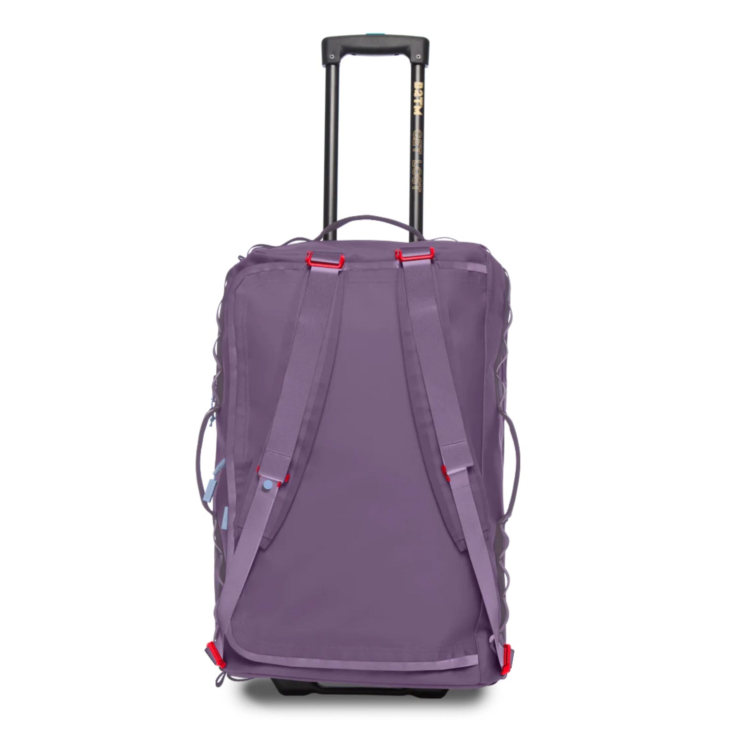 Baboon to the Moon 55L Rolling Duffle Bag with Wheels and Handle | Large Duffle Bag for Travel, Check In Luggage with Wheel, Rolling Suitcase, Travel Luggage, Suitcases with Wheels (Plum Mode)