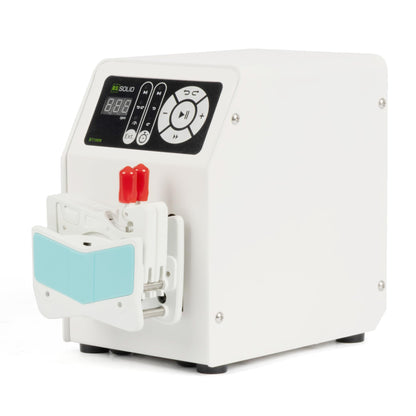 U.S. Solid Peristaltic Pump Dual Channel Variable Speed 0.1-150 RPM - 0.0002-48 mL/min Flow - 3 Included Tubing Sizes (1x1,2x1,2.4x0.8)