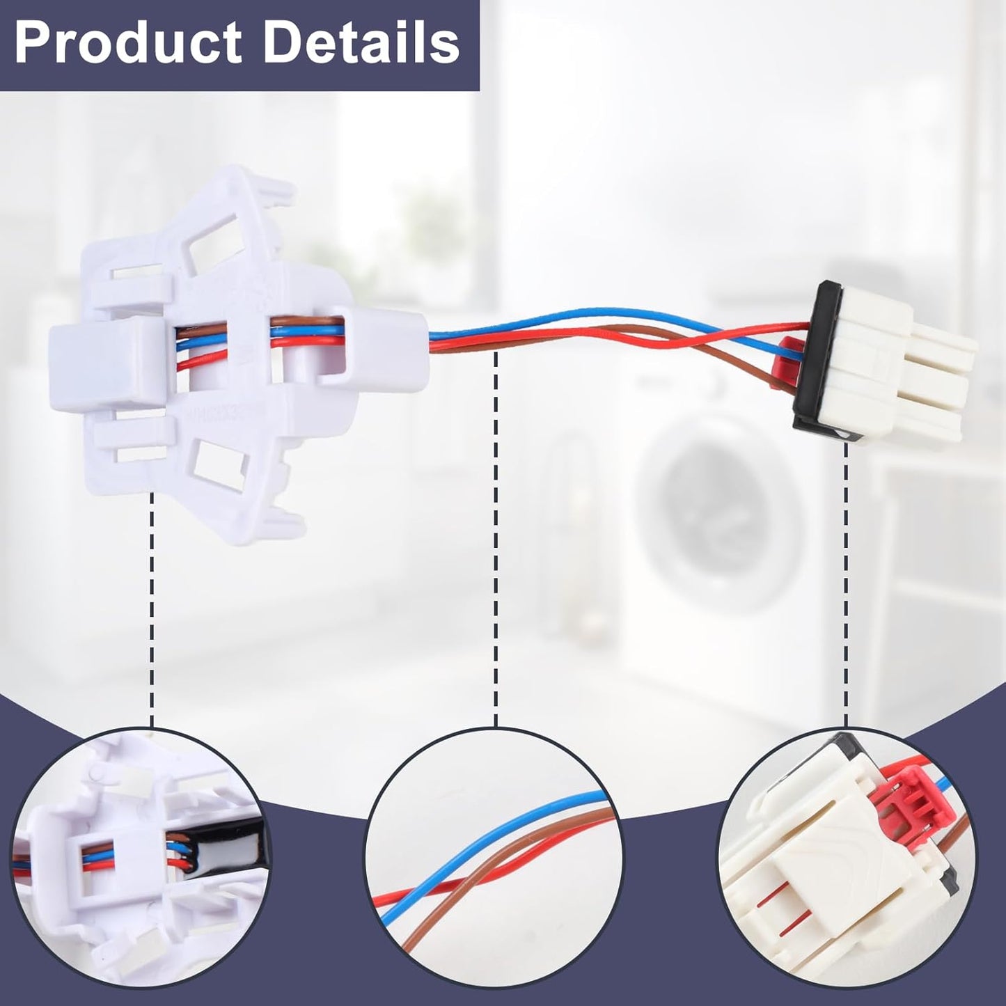 Washing Machine Speed Sensor Replacement WH03X32158 WH12X26330, Suitable for Various Models, Important Parts of Washing