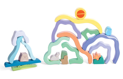 Hape Nature Scene Stacking Blocks