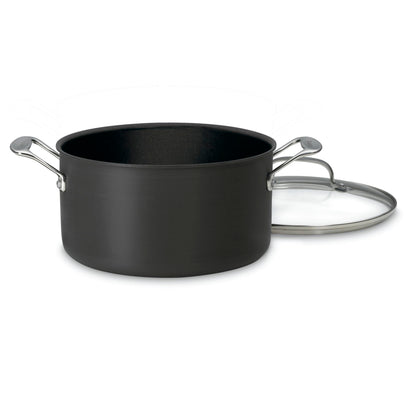 Cuisinart Chef's Classic 6-Quart PURELYCERAMIC™ Nonstick PFAS Free Hard-Anodized, Stockpot with Cover, 644C-24