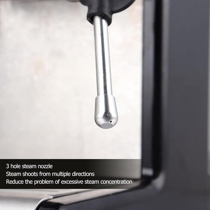 TOPINCN Coffee Machine Steam Nozzle, 3 Holes 304 Stainless Steel Accessories for CRM3605 Coffee Machine
