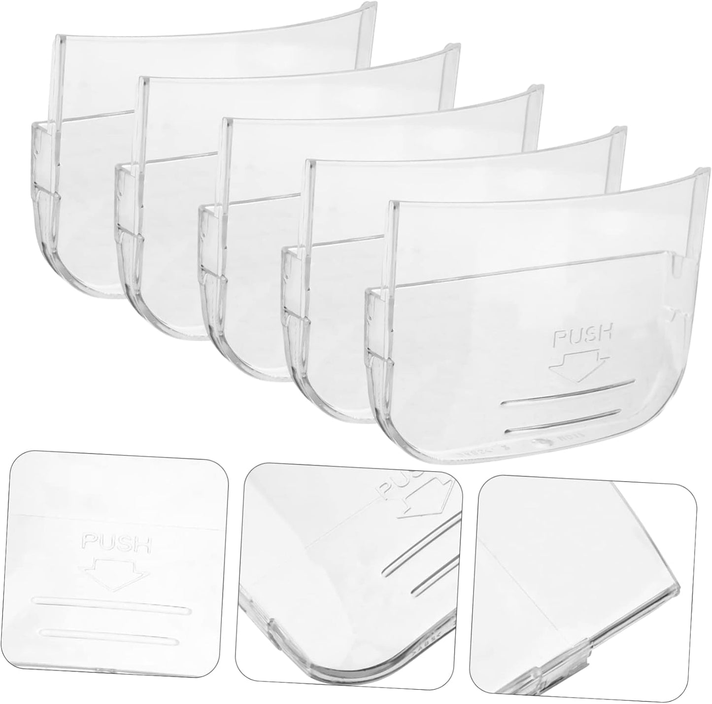 SOLUSTRE Rice Cooker Condensation Cups, 5pcs Clear Drinking Glasses for Water Collection, Rice Cooker Parts