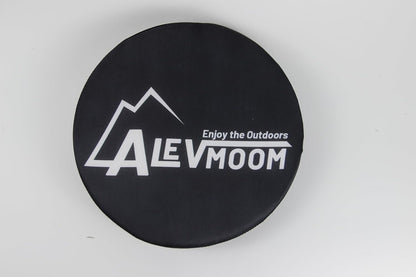17.7" 9.8"(25cm) Thick Seat Cushion for Telescopic Stools (Exclude Stool), D Chair Pads with Soft Foam and Three Pegs
