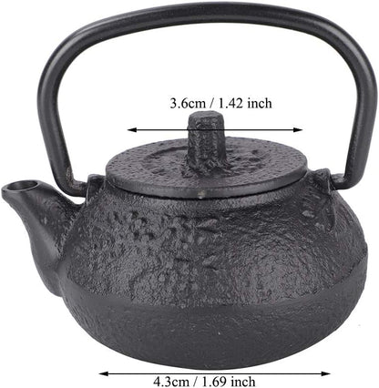 50ml Mini Iron Kettle, Imitation Japanese Cast Iron Teapot, Beverage Serveware for Home Use