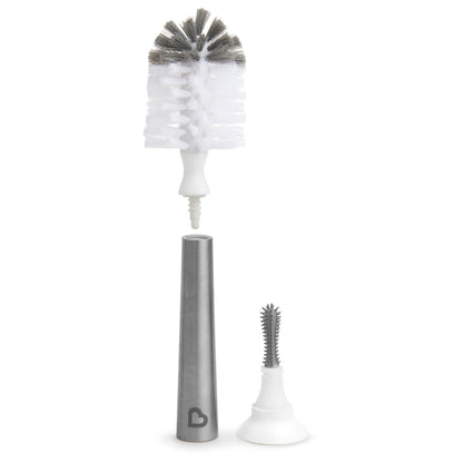 Munchkin® Shine™ Stainless Steel Bottle Brush and Refill Brush Head