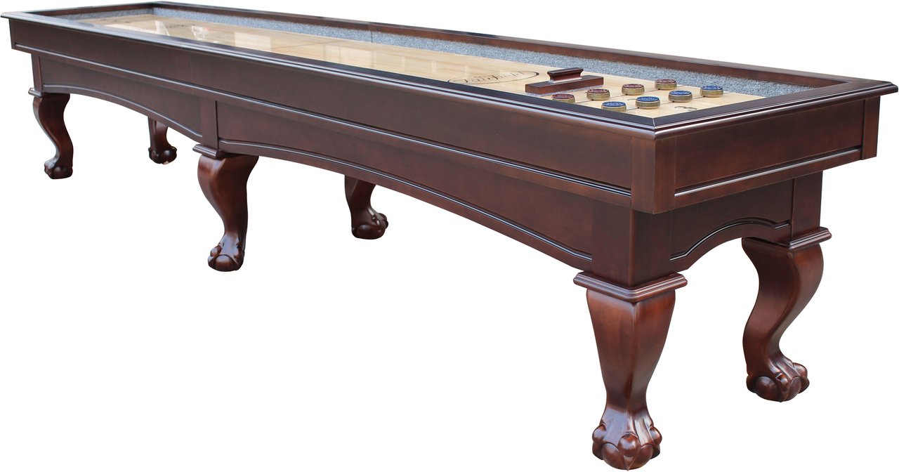 Playcraft Charles River 16' Espresso Pro-Style Shuffleboard Table