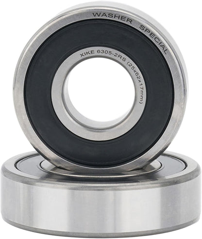 Front Load Washer Tub Bearing & Seal Kit - XiKe 4036ER2004A, 4036ER4001B, 4280FR4048E & 4280FR4048L, Quiet & Durable